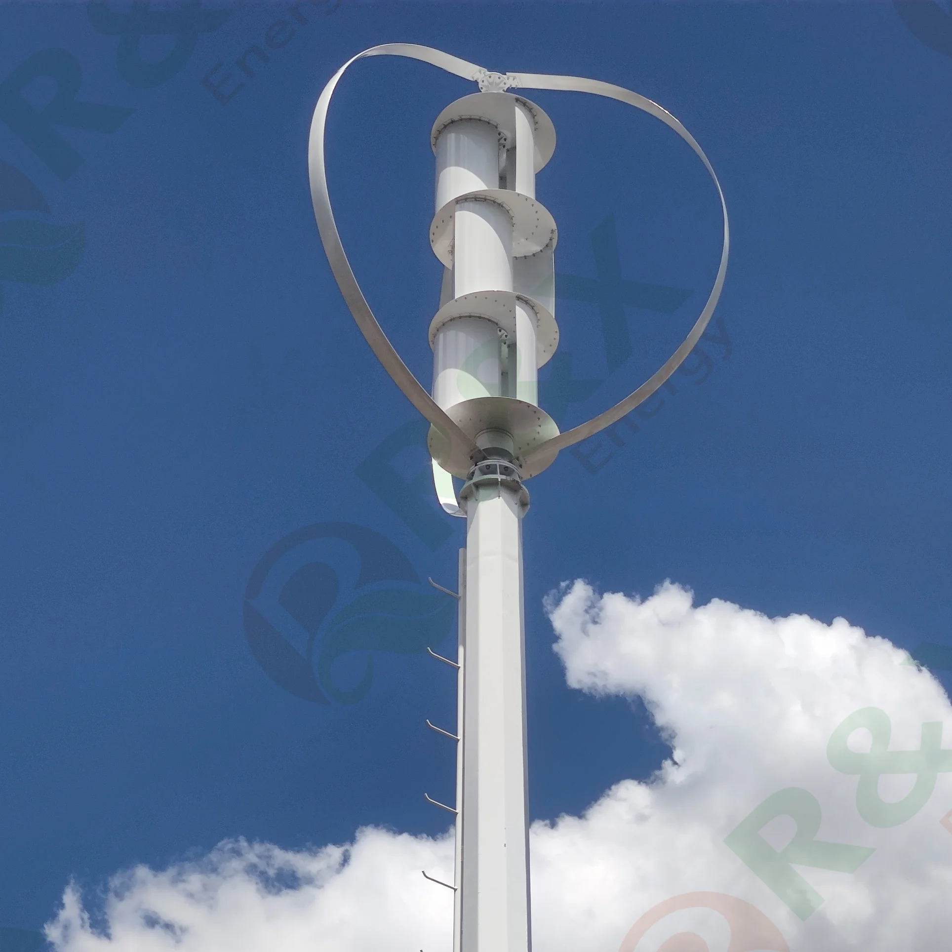 Hot Selling 2000W 3000W Vertical Axis Wind Turbine 48v/96V Alternative Energy Generator 2KW 3KW 220v  Household Complete Kit