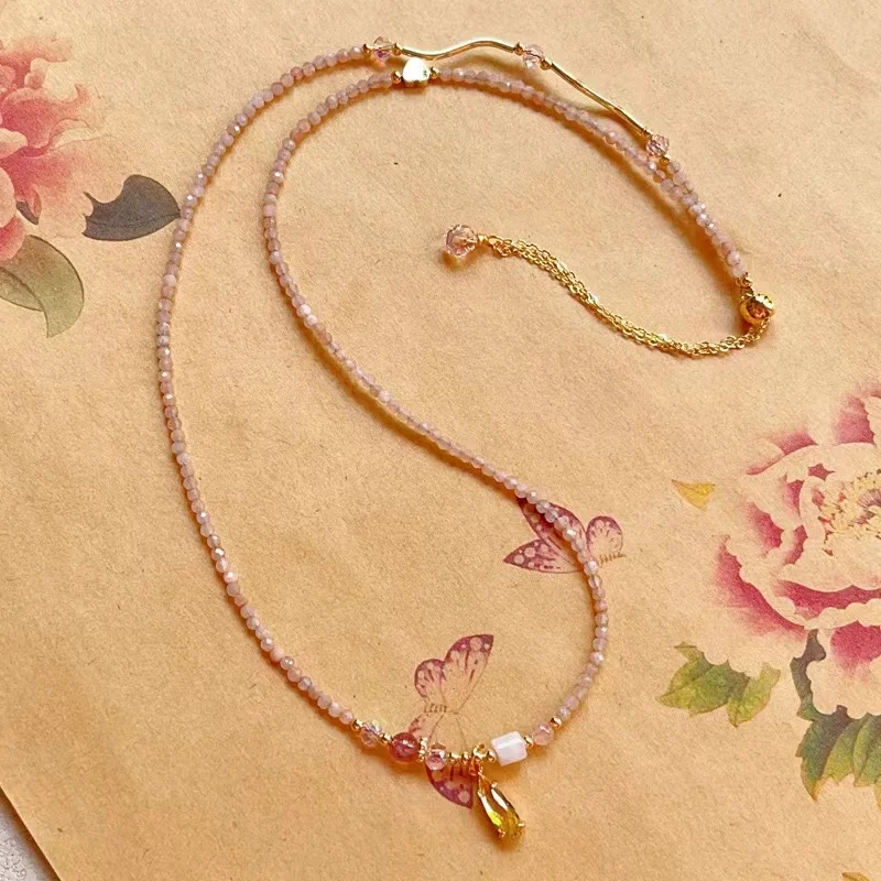 high quality sunstone 3 loops  bracelet Genuine Gemstone Crystal Stone spiritual Bead Bracelets