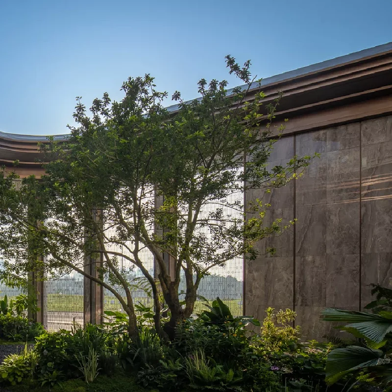 Zonron unitized Glass Facade energy saving Thermal break aluminum building exterior decorative Curtain wall glass curtain panel