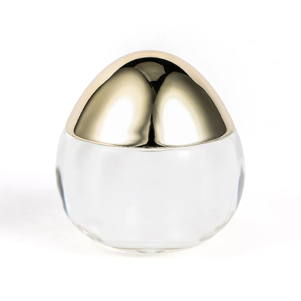 15g cosmetic gem jars  egg shaped sunscreen capsule skin care product packaging cream container