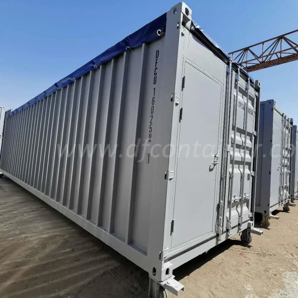 High Quality Movable Prefabricated House 40 Feet Luxury Flat Pack Shipping Container House