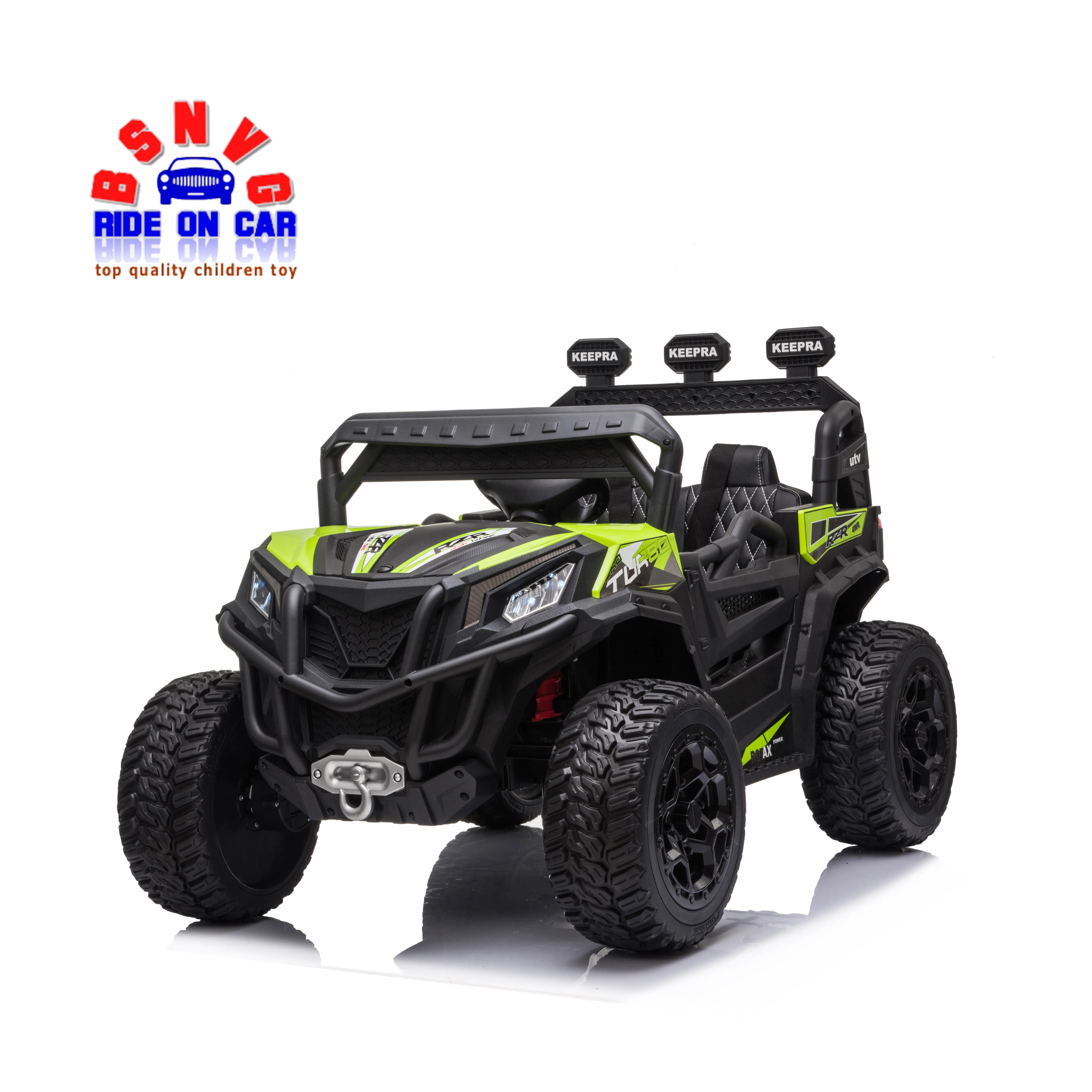 CHILDREN PATROL ELECTRIC CAR UTV SUV CAR BEACH 2 SEATER KIDS CAR