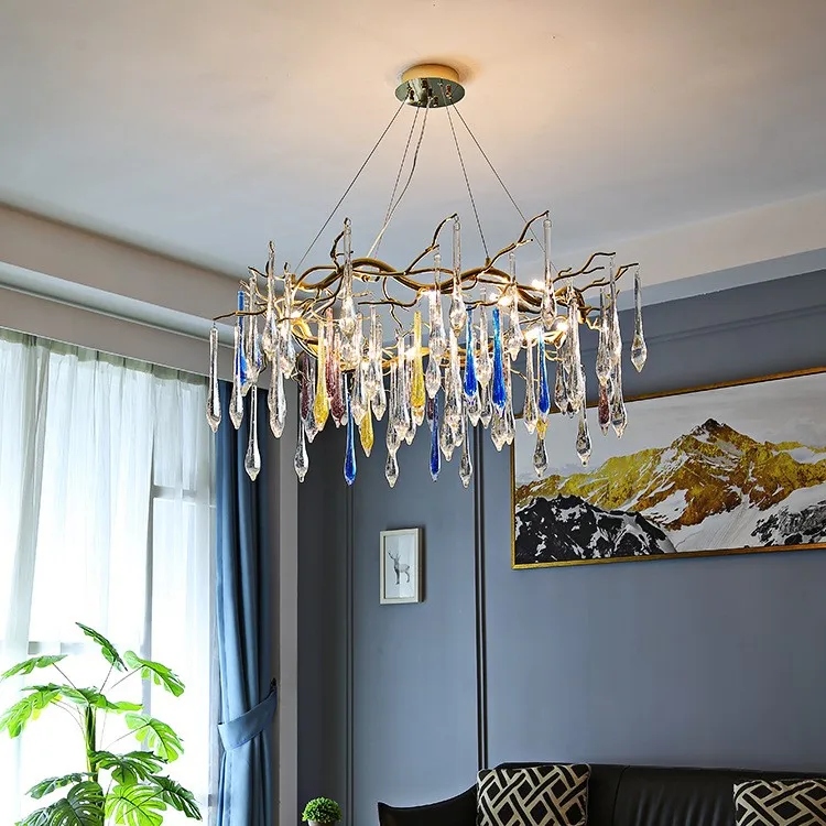 Zhongshan lamps home decor luxury modern chandelier light for coffee shop
