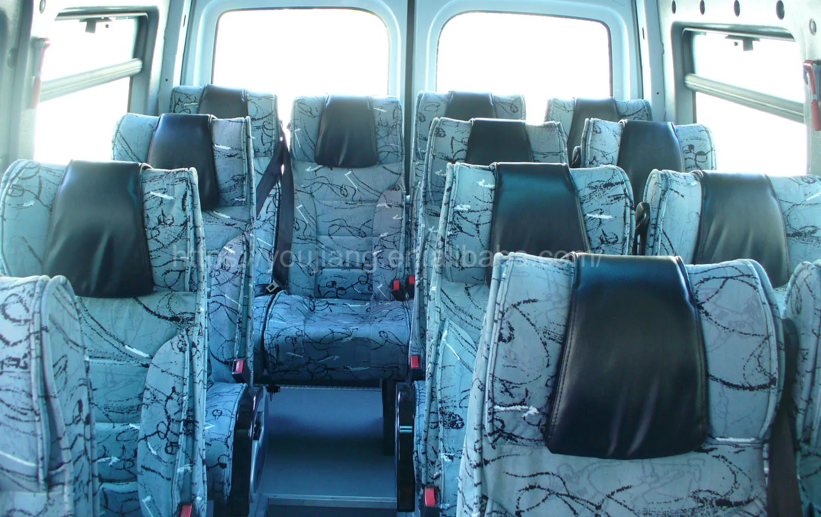 42cm width reclining bus van seat