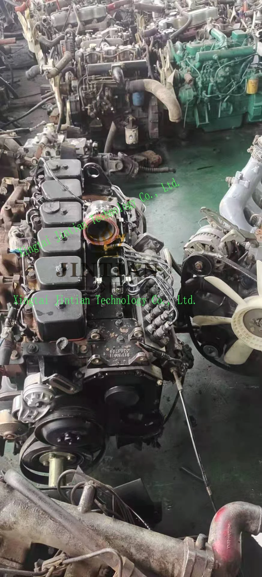 Original Used Engine 6BT 210HP