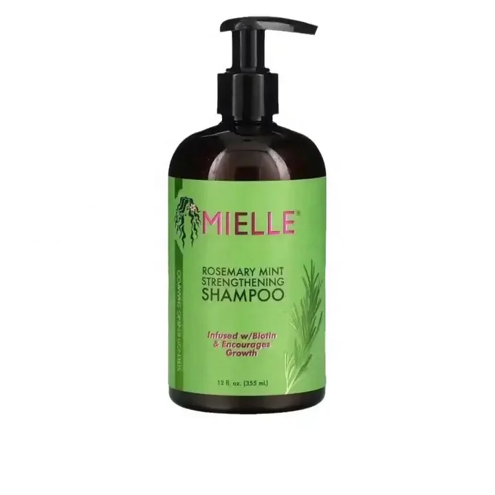 Mielle Rosemary Mint Hair Oil Strengthening Shampoo Deep Cleaning Nourishing Care Hair Growth Shampoo