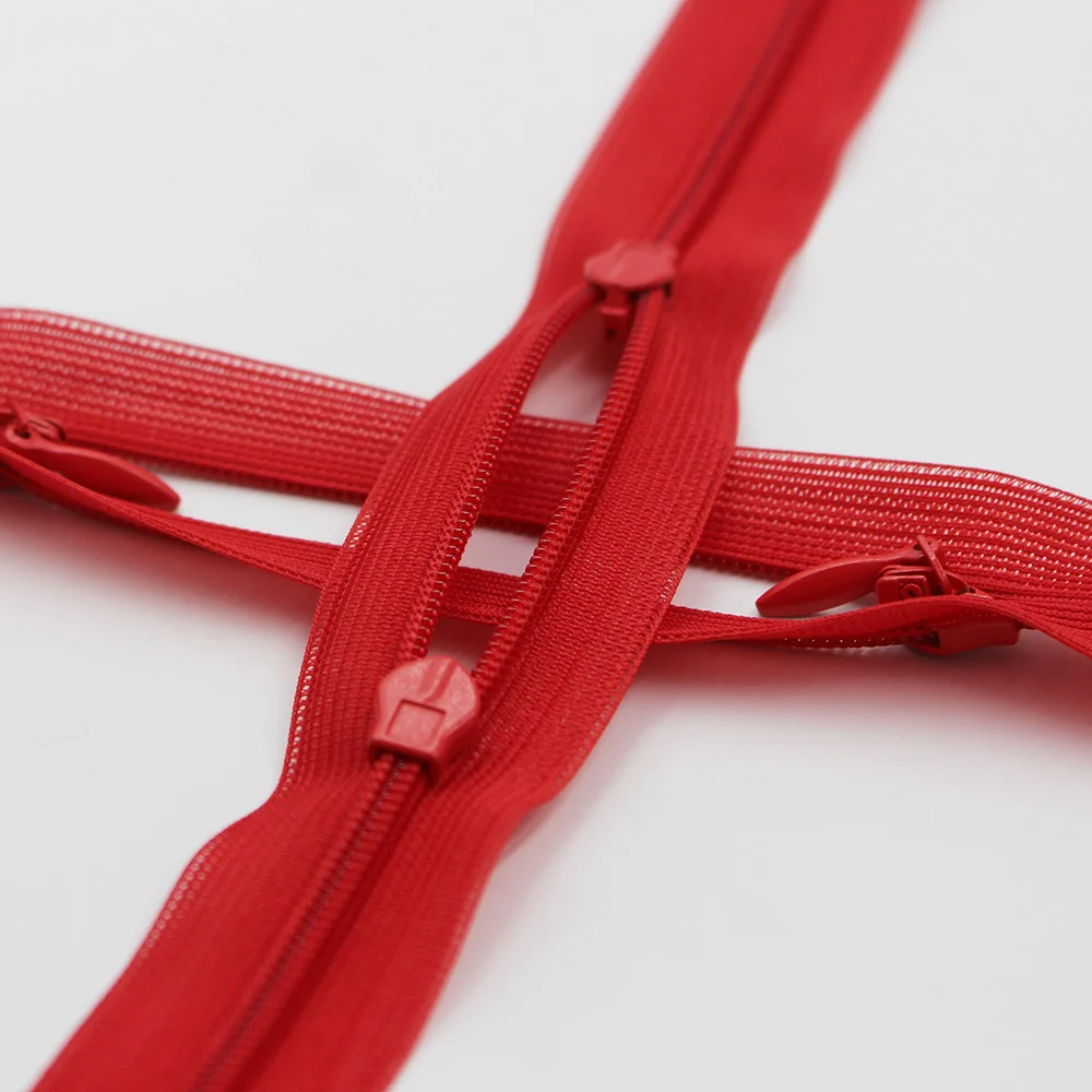 with double sliders #3 2 Way Invisible Zipper for Quilt cover