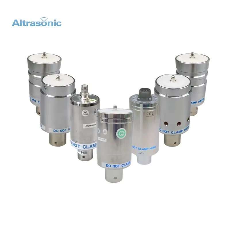 20KHZ 40KHZ Ultrasonic Welding Transducer With Booster For Branson Replacement Transducer