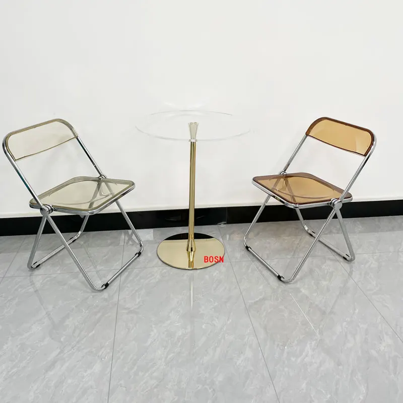 Luxury Golden Steel Church Lectern With Acrylic Top Transparent Detachable Lucite Podium The Most Popular Acrylic Pulpit Podium