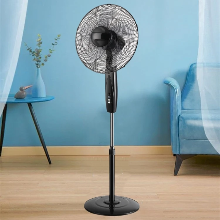 K-AIR Oem/Odm Factory 16 18 Inch Stand Fan Home Appliance Air Cooling Fan Shake Head Wide Angle Height Adjustable Stand Pedestal