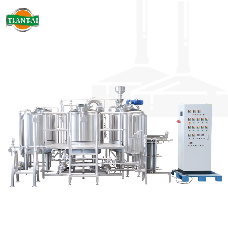3 vessels brewhouse