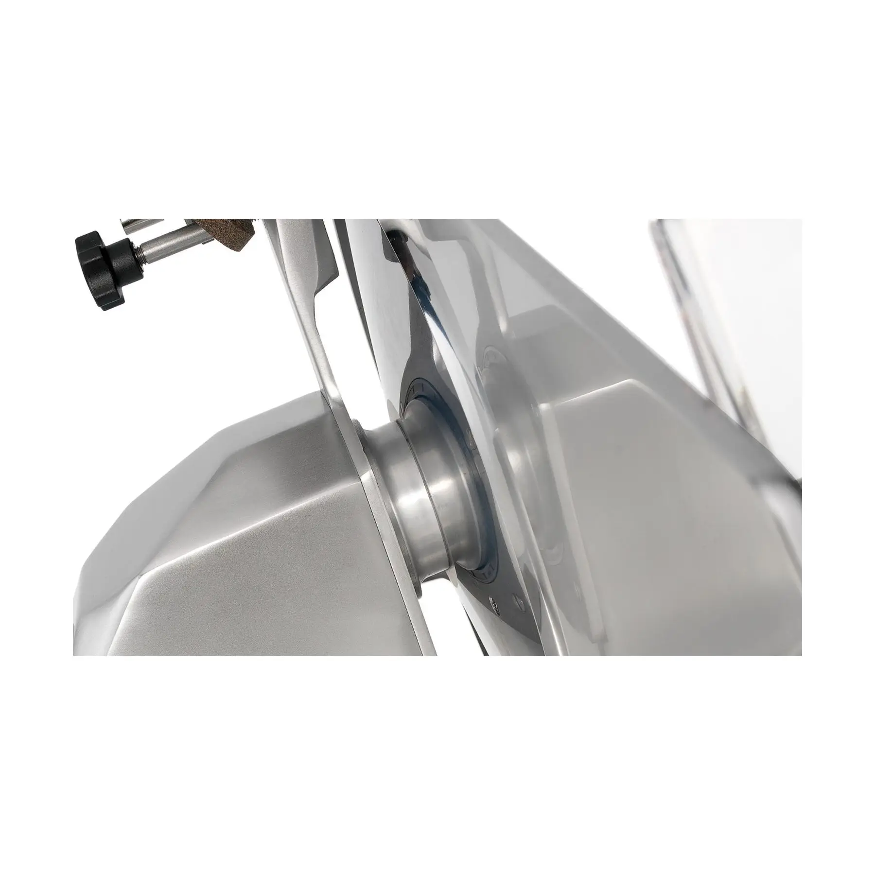 Premium Anodized Alloy Sausage Slicer - MIRRA 300 Y09 Large Capacity 25 Degree Blade - Ideal for Effortless Cutting