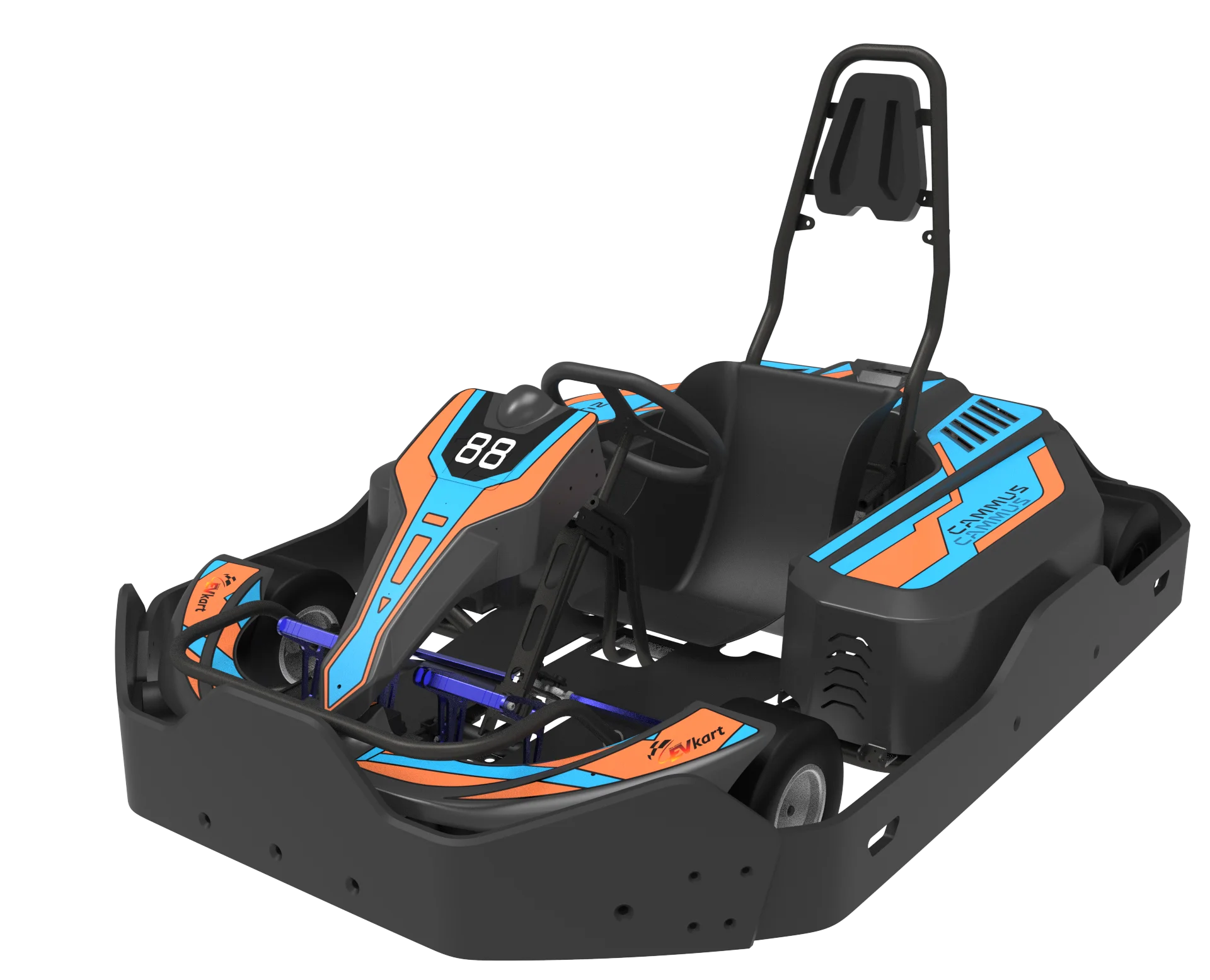 CAMMUS Спорт на открытом воздухе Karting Car Electric Go Karts для взрослых детей с гоночной педалью