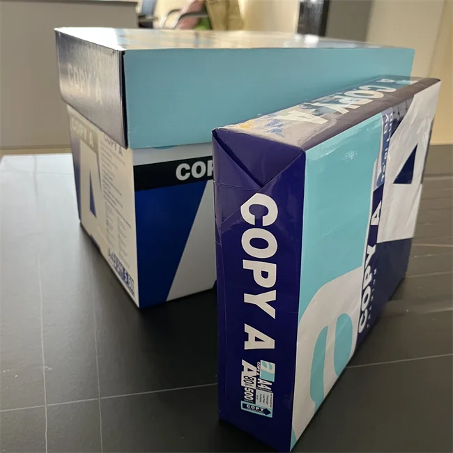Wholesale Office School A4 Copier Paper 100% Pure Wood Purpose Copy Paper A4 Pulp Office a White A3 A4 70g 80g A4 Paper
