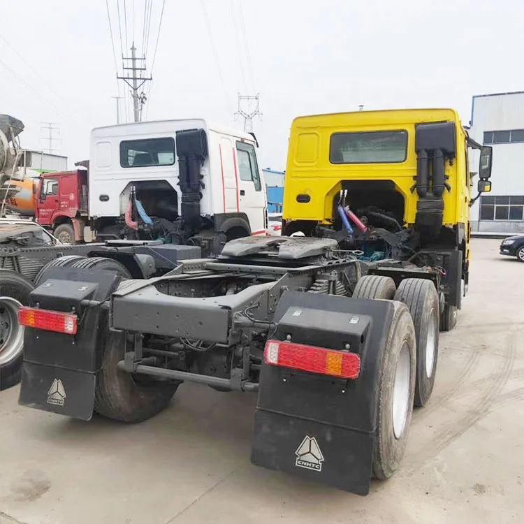 Top selling good condition used sinotruk Howo tractor truck 420hp Trailer Truck Head
