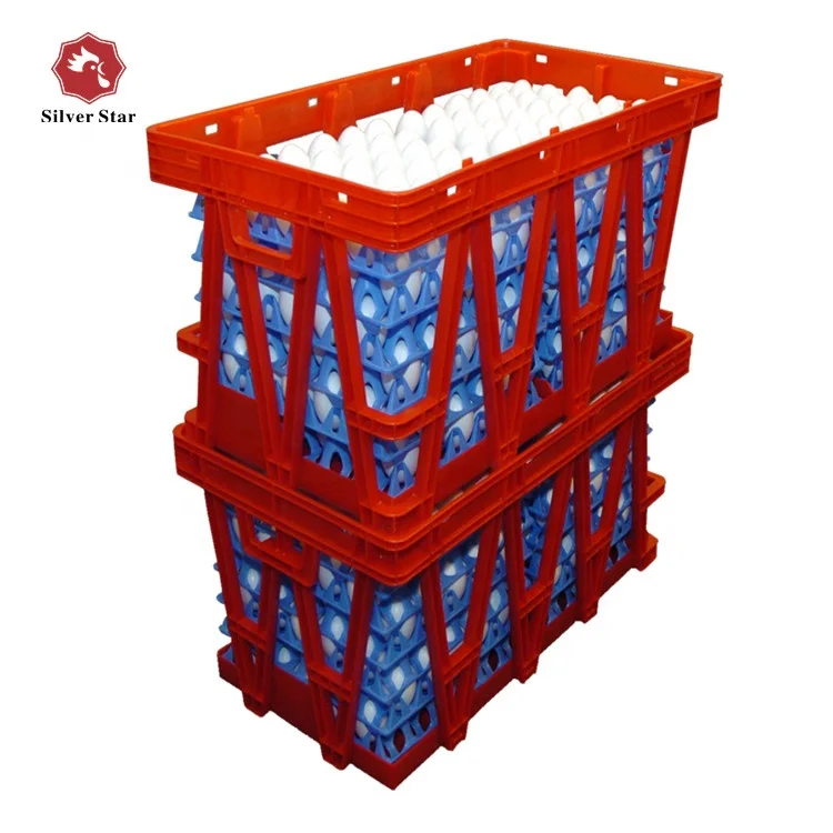 High Quality Plastic Egg Crates Movable Boxes For Transporting Eggs And Duck Eggs