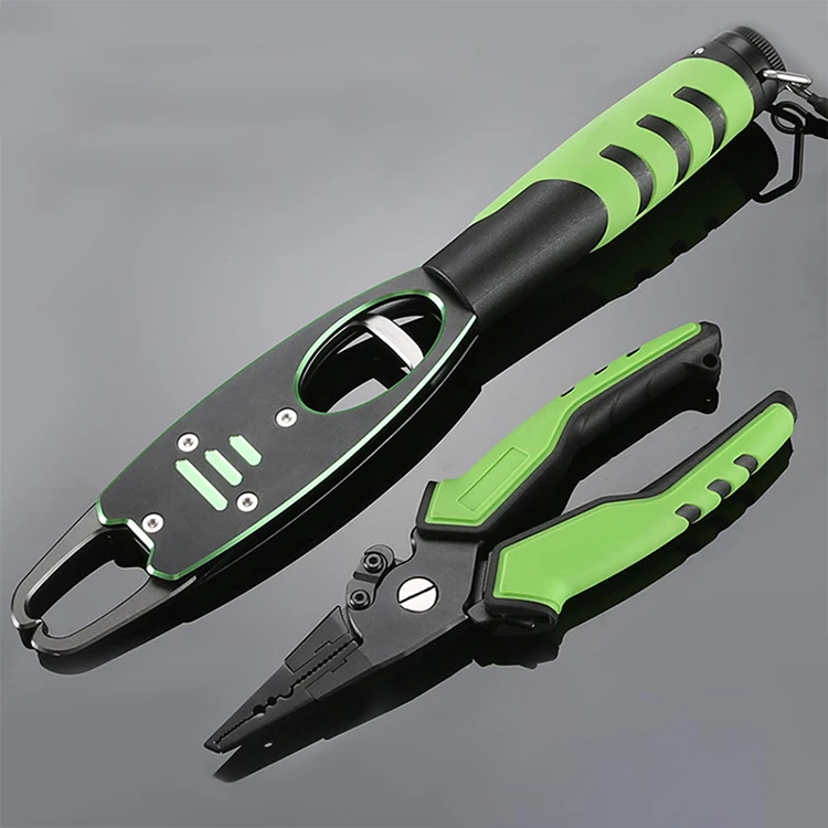 Wholesale Multi-purpose Fish Lip Gripper Set Lure Fishing Pliers Tackle Tool Catch Equipment