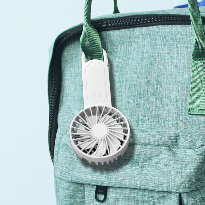 IMYCOO Portable Rechargeable Battery Mini Handheld Fan With Telescopic Hook Alibaba Hot USB 1200mAh Hand Hled Fans