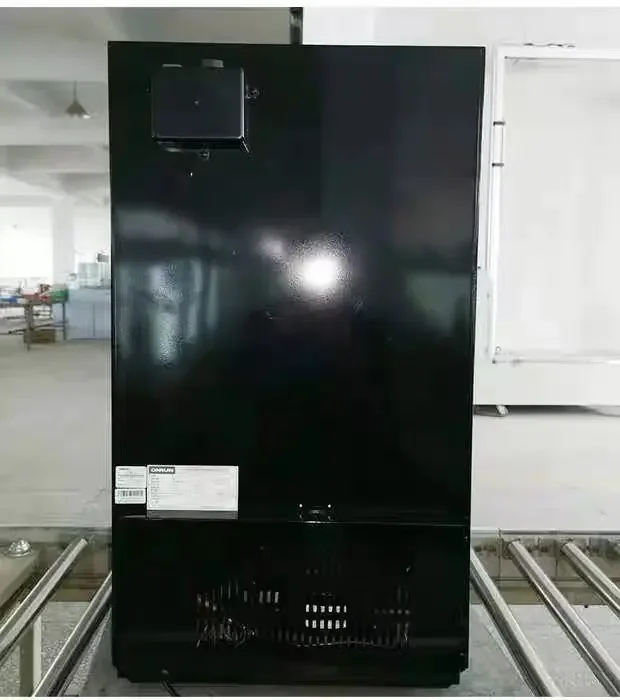 Counter 70L glass door display small refrigerator compact mini fridge for home shop drink cooling refrigerator