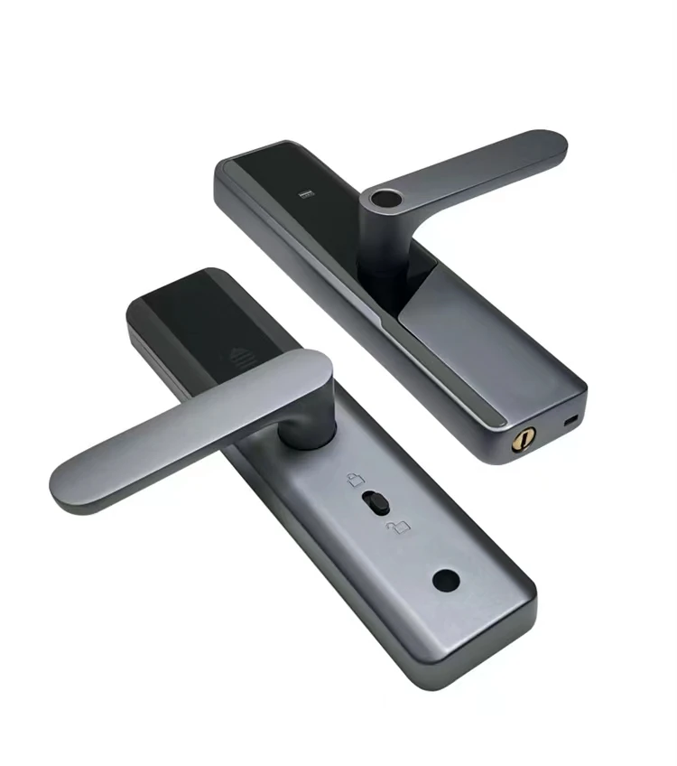 High Security TuyaSmart Gateway TTlock Bluetooth Locks Fingerprint Password IC Card Keyless Smart Safe Door Lock