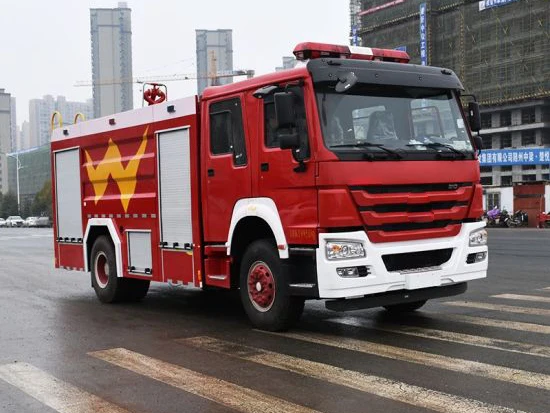 Китай абсолютно новое состояние 4x6x4 водяной бак пожарная машина в