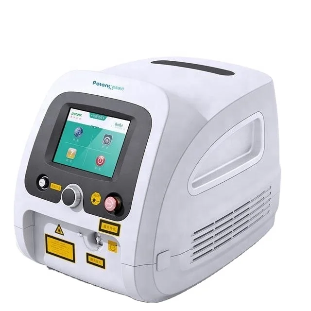 Manufacturer Potent Medical 980Nm Diode Laser Spider Vein Varicose vascular removal Machine Therapy