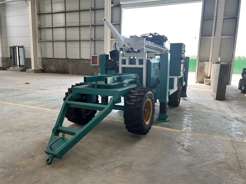 New improved version HFJ260T hydraulic Water borehole Well Drilling machine mine drilling rig