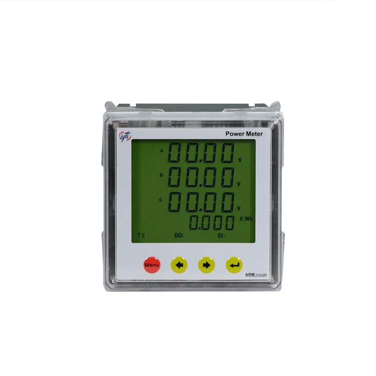 New Design Wholesale Price electricity energy LCD panel kWh and watt hour AC panel kilowatt meter 0.5 htew-9y3 three phase meter