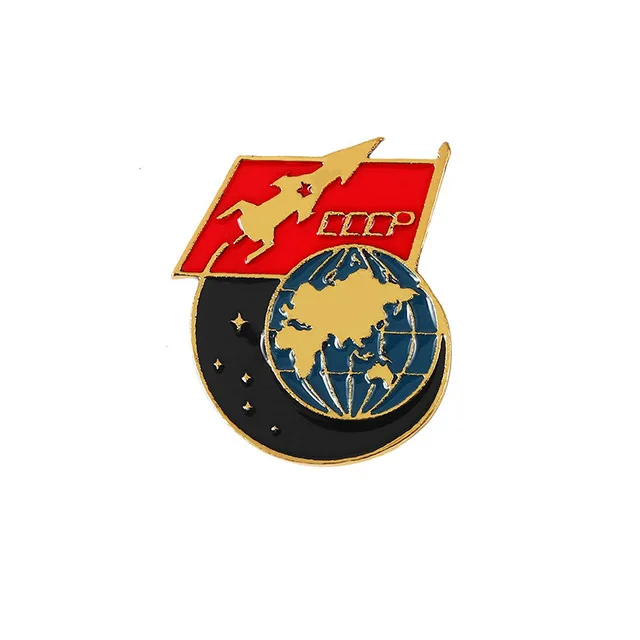 Эмалированные значки с флагом и России украинские броши CCCP значок холодной войны ювелирные аксессуары для наград