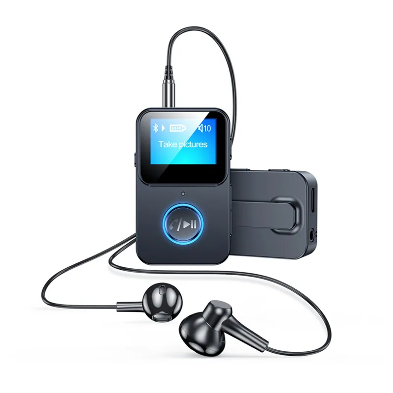 OEM New arrival digital mini clip  mp3 music player Support wireless connection mobile phone