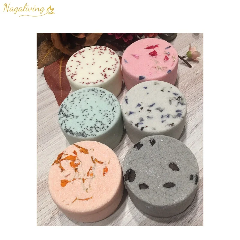 perfect self care gift box Essential Oil Aromatherapy Shower Steamers Tablets Set 6pcs private label shower bomb eucalyptus