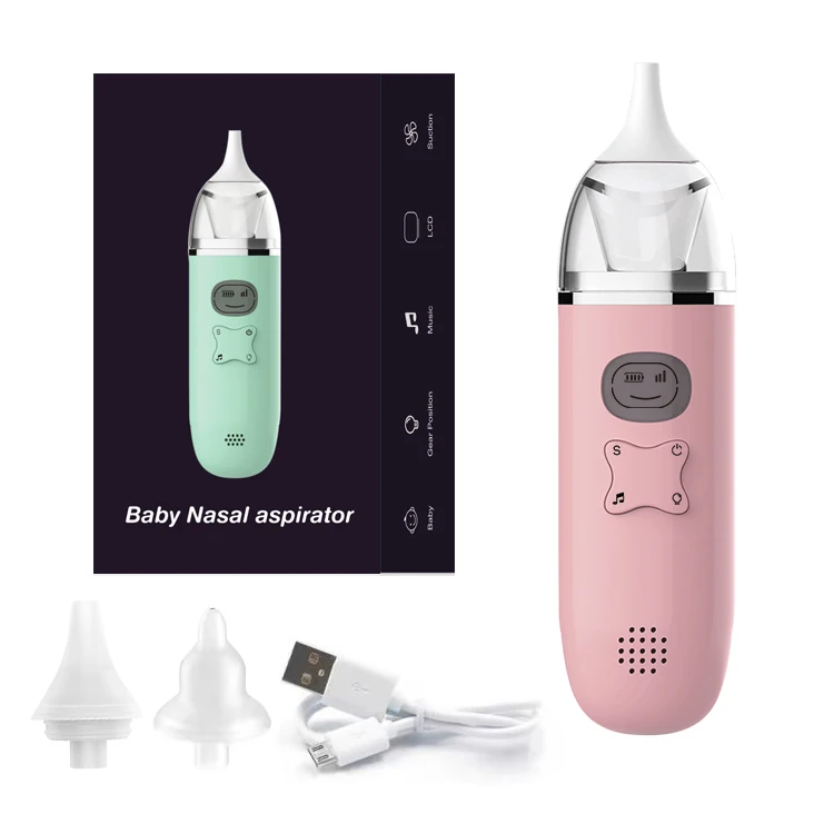 Baby Nasal Aspirator 2022 Electric Nose Cleaner Nasal Aspirator Electric Nose Suction for Baby