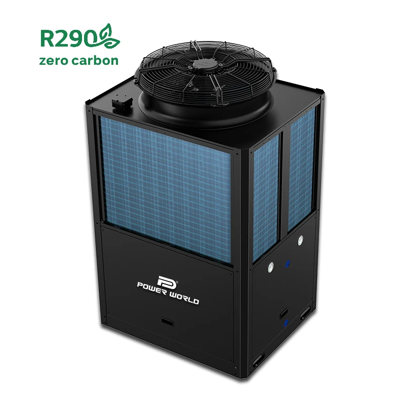 High COP Wfi control R290 commercial air heat pump heating heat pump hot water heater unit