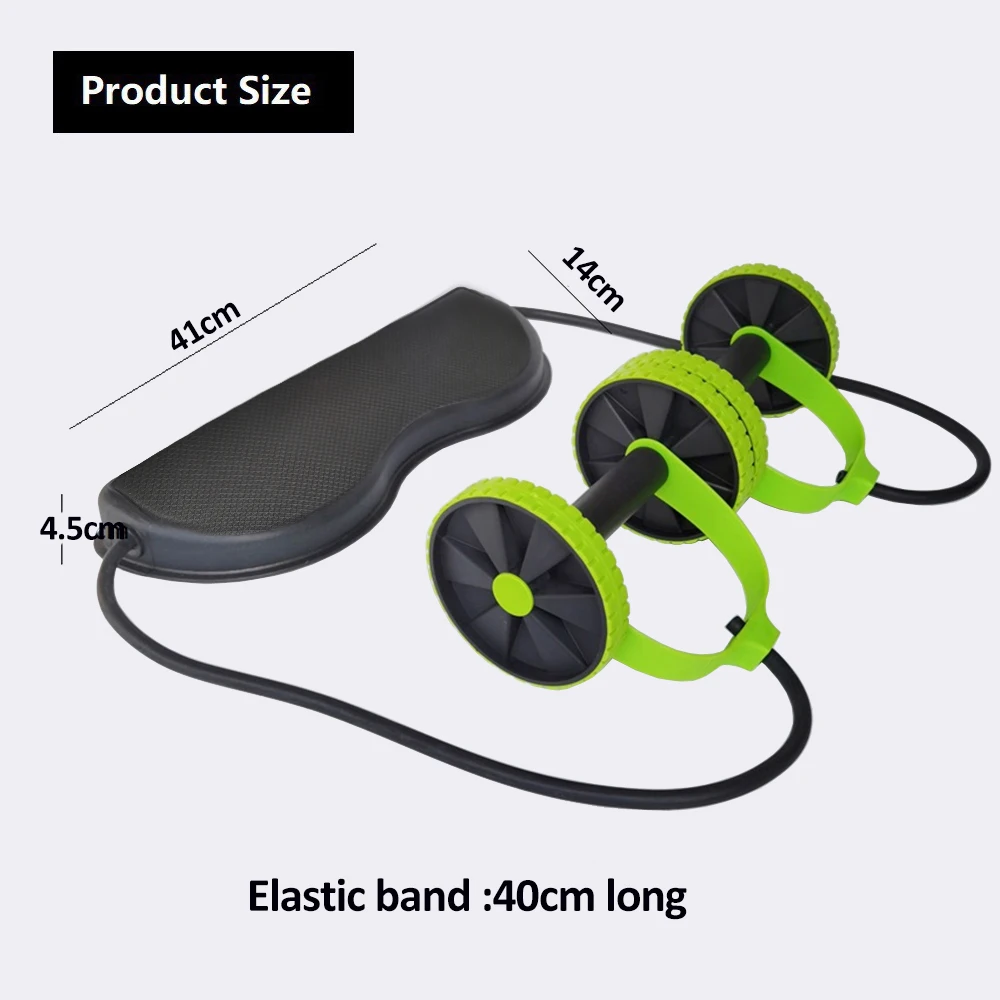 Custom Brand Multifunctional abs Revoflex Xtreme Abdominal Muscle Wheel High Quality Exercise Strength Training Ab Wheel Roller