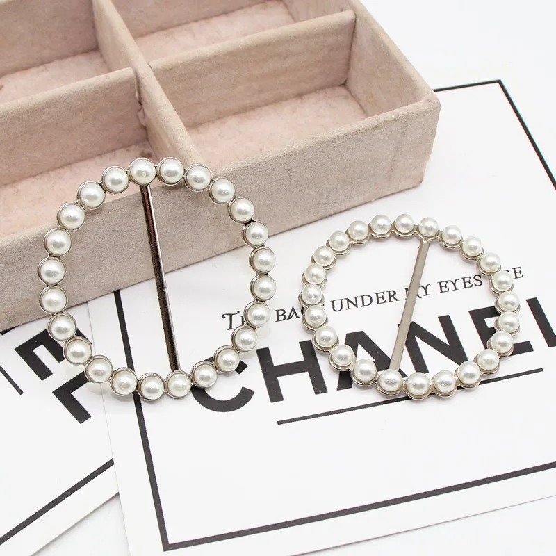 Fancy design apparel metal trims Rhinestone buckle Heart shape slide buckle for clothing for bag decoration