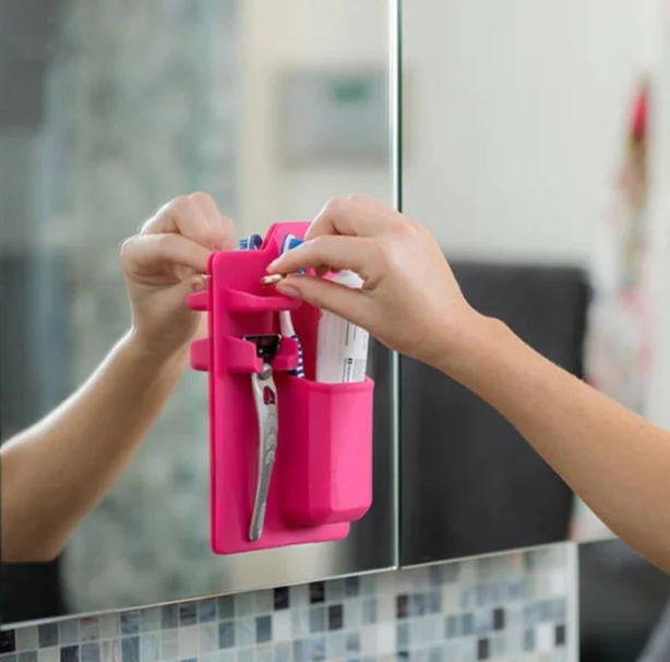 100% экологически чистый губчатый детский силиконовый держатель для зубной щетки