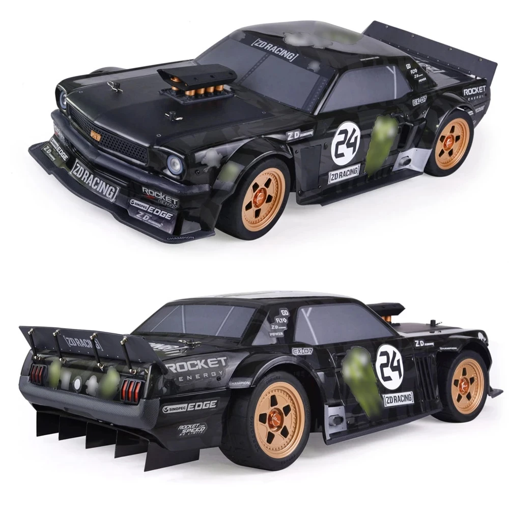EX-07 1/7 Scale 4WD Remote Control Monster Car High Speed 130km/h Brushless RC Drift Cars Toys