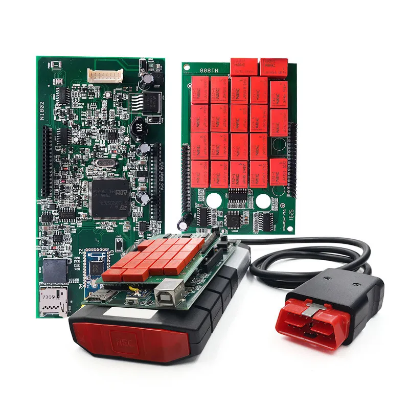 VD TCS Pro V2020.23 Double V3.0 Board with 9241A Chip OBD2 Auto Diagnostic Scanner D-elphi Diagnosis Tools