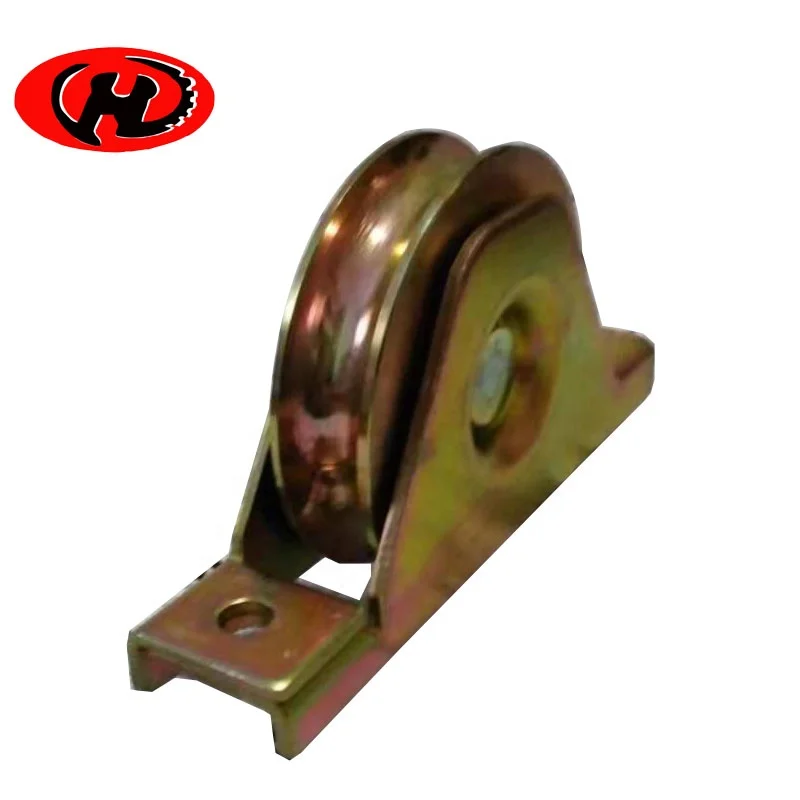 U V groove sliding gate track roller wheel  Sliding gate guide roller sliding gate wheel