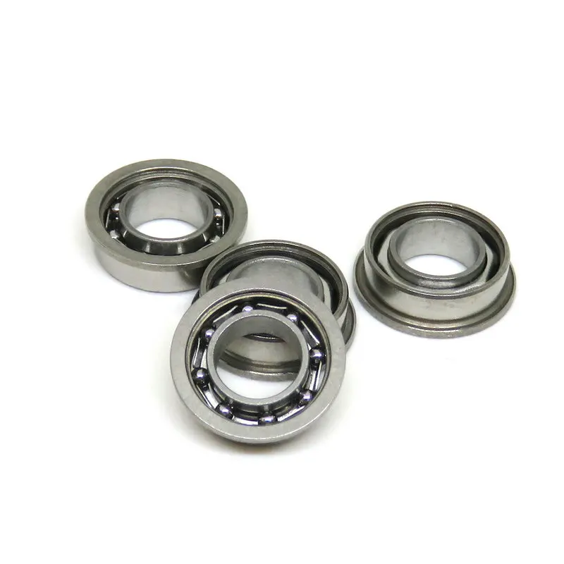 ABEC-7 SMF84 Single Low Stainless Steel Flanged Bearing 4x8x2mm