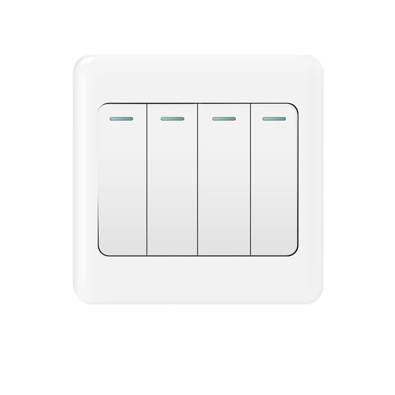 Uk Wall Switches And Sockets Usb Port 1/2/3/4 Gang Electric Dimmer Electrical Power Switch For Homes