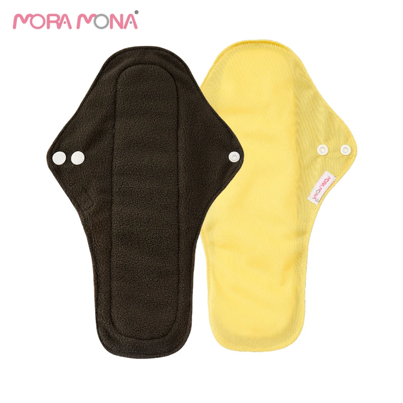  Mora mona женские гигиенические прокладки многоразовые салфетки моющиеся менструальные бамбук 3
