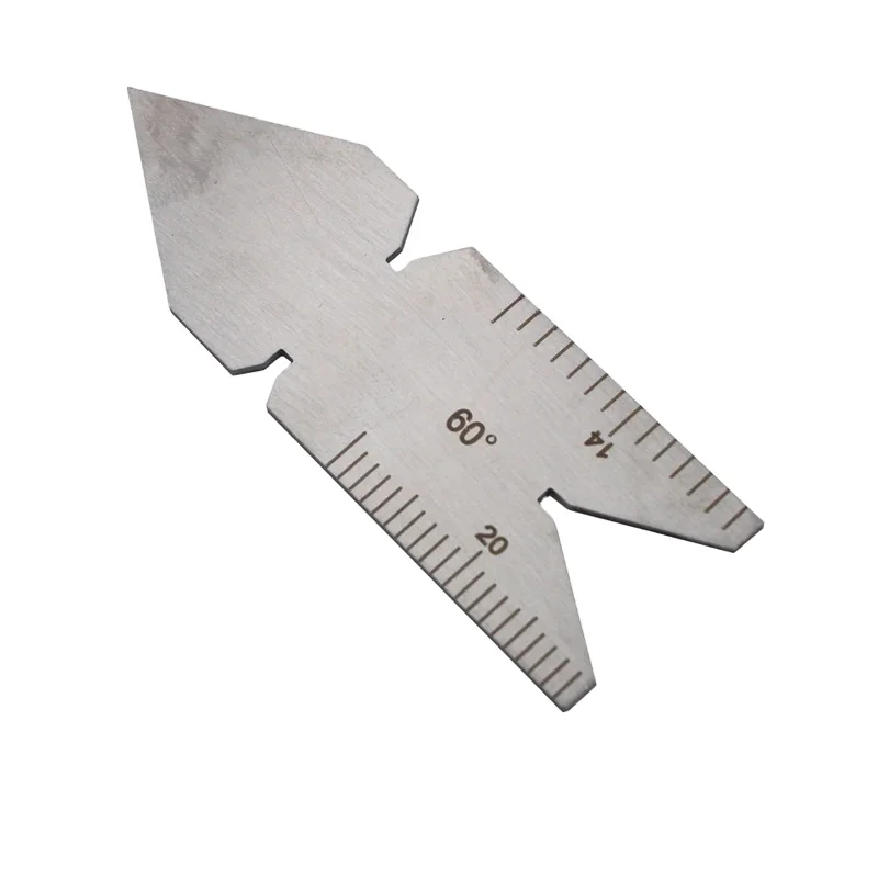 Welding  Tools Welding Rule Rib Gauge 60 Angle Welding gauge Center Gauge CENTER WhitWorth 60 Degree Metric