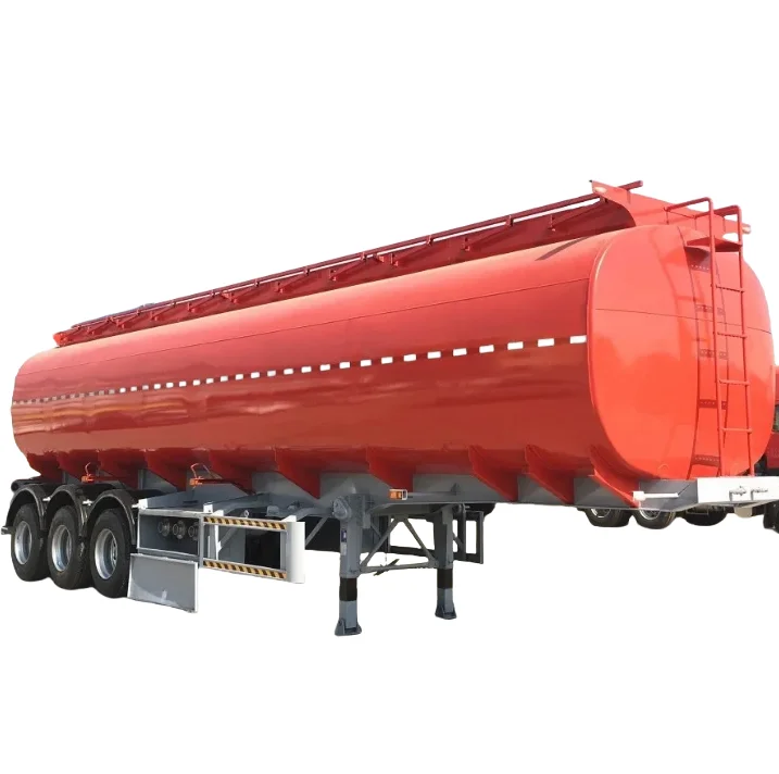 Low Price Brand New SINOTRUK HOWO /45000L./3 Axles Fuel/oil Tanker Semi Trailer/ADR Standard