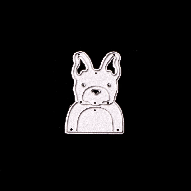 AAGU Lovely Character Pattern Metal Carbon Steel Die Cut Embossing Stencil Scrapbooking  Cutting Dies For Paper Card Making