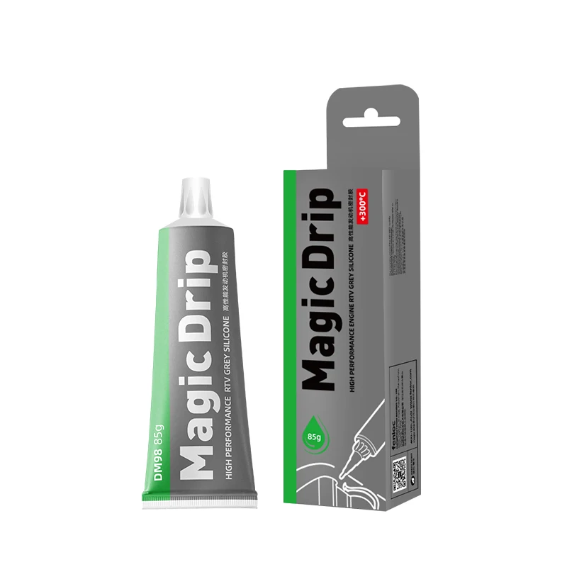 Factory Wholesale Price Neutral Grey M98 high temperature CASE RTV Silicone Gasket Maker