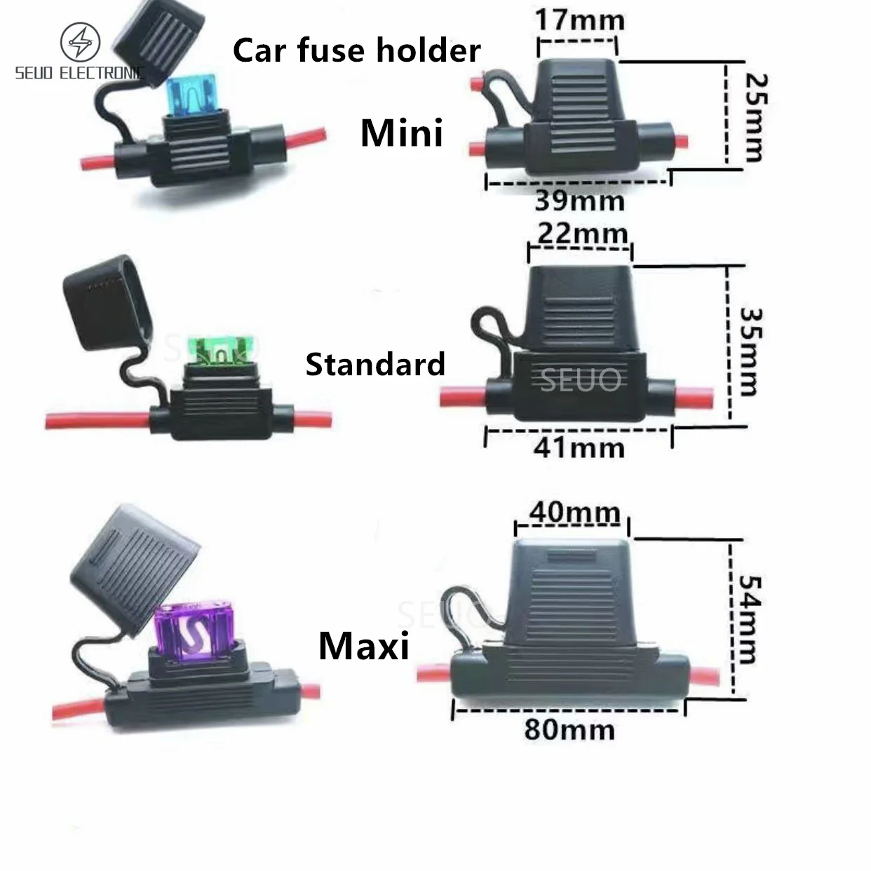 Новинка 2022 года водонепроницаемый держатель предохранителя стандартный/мини-держатель для лезвия автомобиля грузовиков домов на колесах