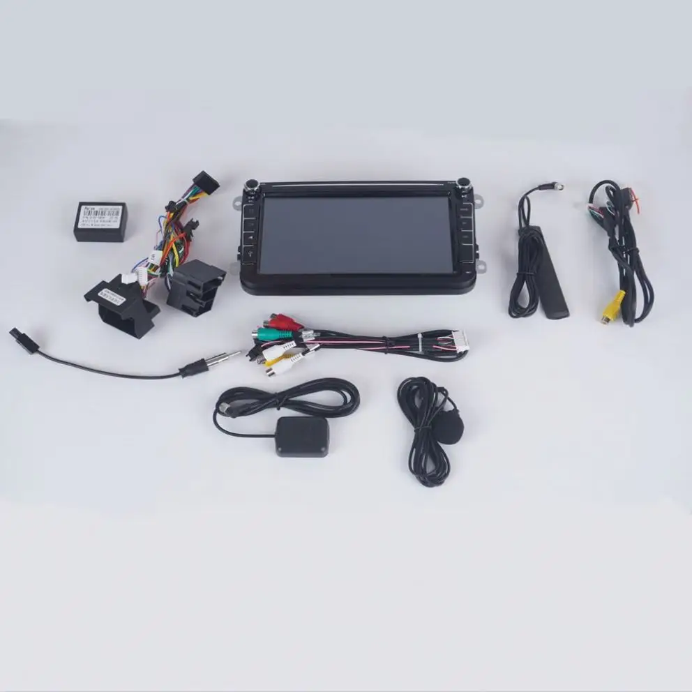 Car stereo android Radio 8 Inch Car Mp5 Player 2 Din Touch Screen With Rear Review Camera Car Dvd Player