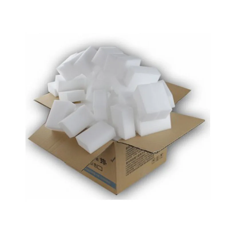 Magic Sponge Eraser 100 Pack Premium Melamine Foam Cleaning Pads Non-Scratch Scrub Sponges  Cleaning Kitchen Dish Sponges