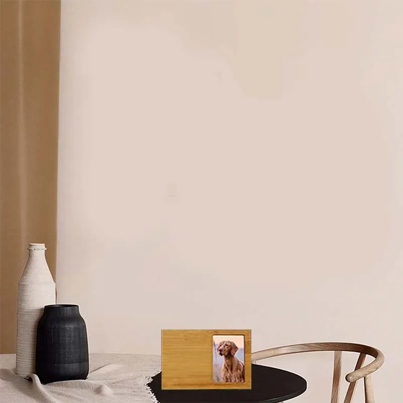 Pet Memorial Urns for Dogs or Cats Ashes Box Wooden Cremation Pet Urn with Photo Frame